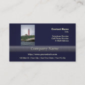 Vuurtoren van Sambro Island Visitekaartje (Voorkant)