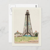  vuurtoren van Sanibel Island Florida Briefkaart (Voorkant / Achterkant)