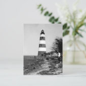 Vuurtoren van Sapelo Briefkaart (Staand voorkant)