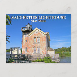 vuurtoren van Saugerties, Briefkaart van New York