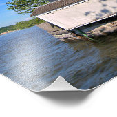 vuurtoren van Saugerties, Hudson, New York Foto Afdruk (Hoek)