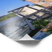 vuurtoren van Saugerties, Hudson, New York Foto Afdruk (Hoek)