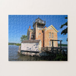vuurtoren van Saugerties, Hudson, New York Legpuzzel