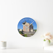 vuurtoren van Saugerties, New York Clock Ronde Klok (Huis)