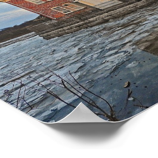 vuurtoren van Saugerties Poster (Hoek)