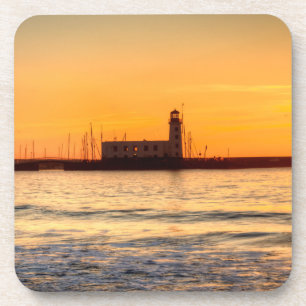vuurtoren van Scarborough Bier Onderzetter