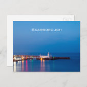 vuurtoren van Scarborough Briefkaart (Voorkant / Achterkant)