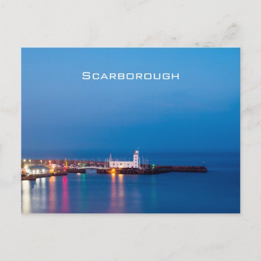 vuurtoren van Scarborough Briefkaart (Voorkant)