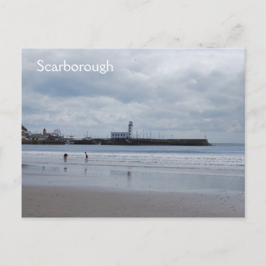 vuurtoren van Scarborough Briefkaart (Voorkant)
