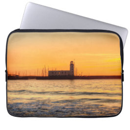 vuurtoren van Scarborough Laptop Sleeve