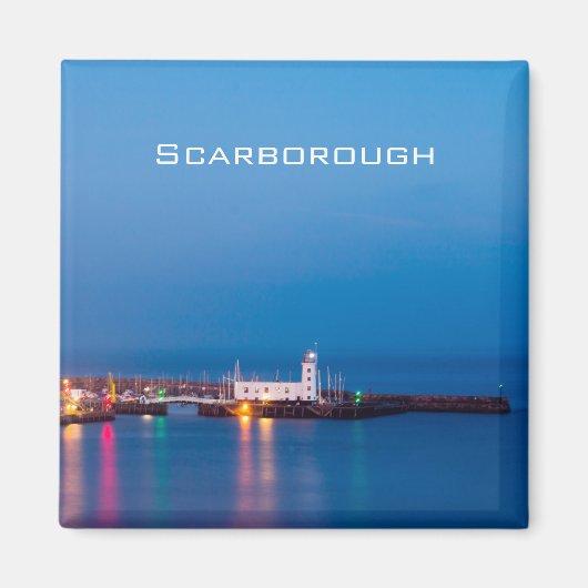 vuurtoren van Scarborough Magneet (Voorkant)