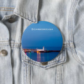 vuurtoren van Scarborough Ronde Button 4,0 Cm (In situ)