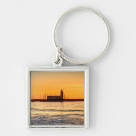 vuurtoren van Scarborough Sleutelhanger