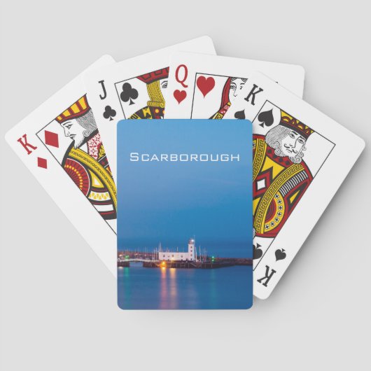 vuurtoren van Scarborough Speelkaarten (Achterkant)