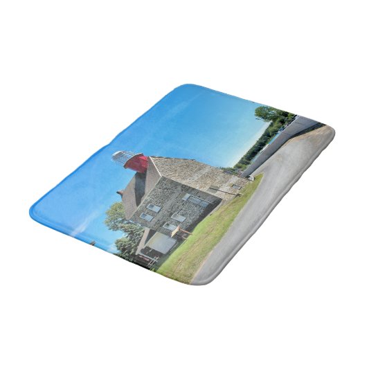 Vuurtoren van Selkirk, New York Bath Mat (Gekanteld)