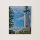 vuurtoren van Seul Choix Point Legpuzzel (Verticaal)