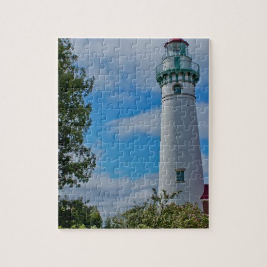 vuurtoren van Seul Choix Point Legpuzzel (Verticaal)