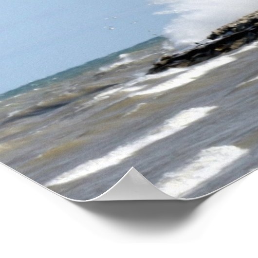 vuurtoren van Sheboygan Poster (Hoek)