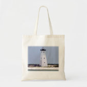 Vuurtoren van Ship Island Tote Bag (Voorkant)