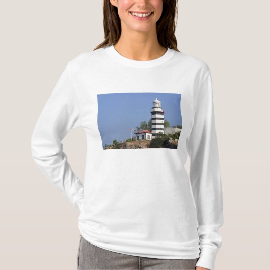 vuurtoren van Sile, Istanbul, Turkije T-shirt (Voorkant)