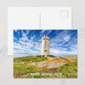 vuurtoren van Skarsviti, IJsland Briefkaart (Voorkant / Achterkant)