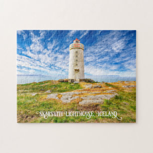 vuurtoren van Skarsviti, IJsland Legpuzzel