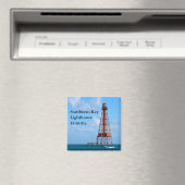 Vuurtoren van Sombrero Key, Florida Magnet (Insitu (Vaatwasser))