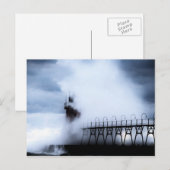 Vuurtoren van South Haven Michigan Briefkaart (Voorkant / Achterkant)