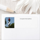 Vuurtoren van St. Augustine Florida Etiket (Insitu)