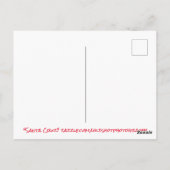 vuurtoren van Sunset Santa Cruz Briefkaart (Achterkant)