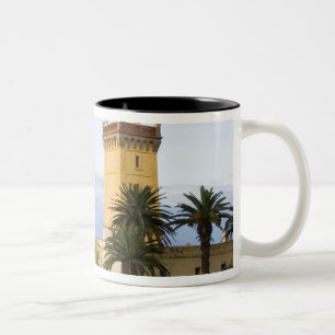 Vuurtoren van Tanger Marokko bij Kaap Spartel Tweekleurige Koffiemok