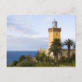 vuurtoren van Tangier Marokko in Pet Spartel Briefkaart (Voorkant)