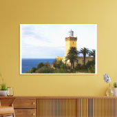 vuurtoren van Tangier Marokko op Pet Spartel Canvas Afdruk (Insitu (Woonkamer))