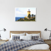vuurtoren van Tangier Marokko op Pet Spartel Canvas Afdruk (Insitu (Slaapkamer))