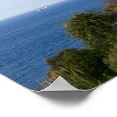 vuurtoren van Tangier Marokko op Pet Spartel Poster (Hoek)