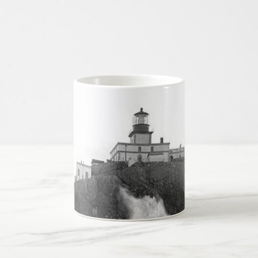 vuurtoren van Tillamook Rock Koffiemok (Center)