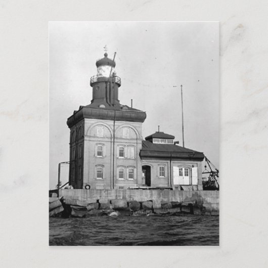 vuurtoren van Toledo Harbour Briefkaart (Voorkant)