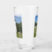 vuurtoren van Turks punt, Maryland Pint Glass Glas (Rechts)