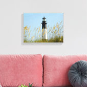 Vuurtoren van Tybee Island Canvas Afdruk (Insitu (Woonkamer))