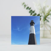 vuurtoren van Tybee Island Kaart (Staand voorkant)