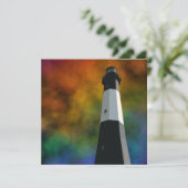 vuurtoren van Tybee Island Kaart (Staand voorkant)