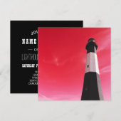 vuurtoren van Tybee Island Kaart (Voorkant / Achterkant)