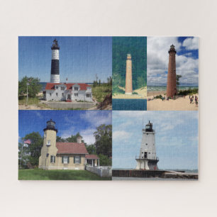 vuurtoren van West Central Lower Michigan Legpuzzel