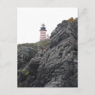 vuurtoren van West Quoddy Briefkaart