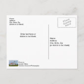 vuurtoren van Whitefish Point Briefkaart (Achterkant)