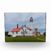 vuurtoren van Whitefish Point Fotoblokken (Voorkant)