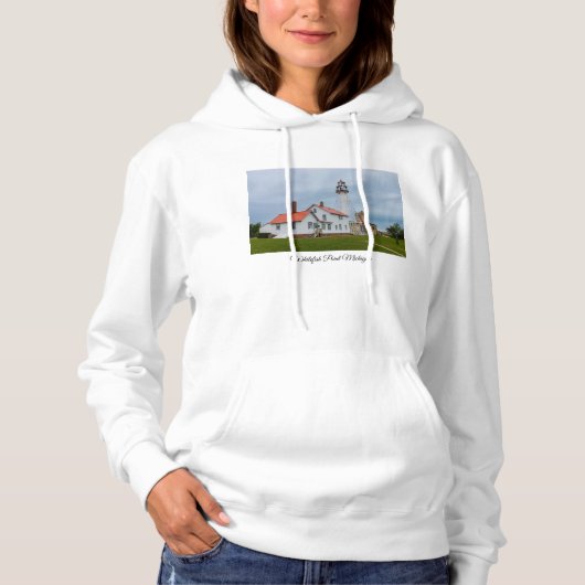 vuurtoren van Whitefish Point Hoodie (Voorkant)