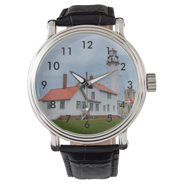vuurtoren van Whitefish Point Horloge (Voorkant)