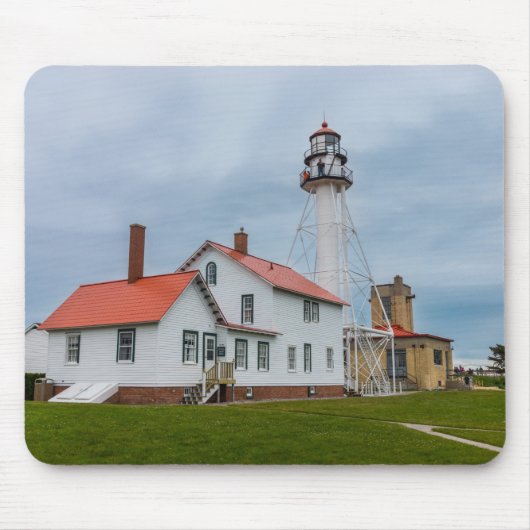 vuurtoren van Whitefish Point Muismat (Voorkant)