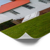 vuurtoren van Whitefish Point Poster (Hoek)